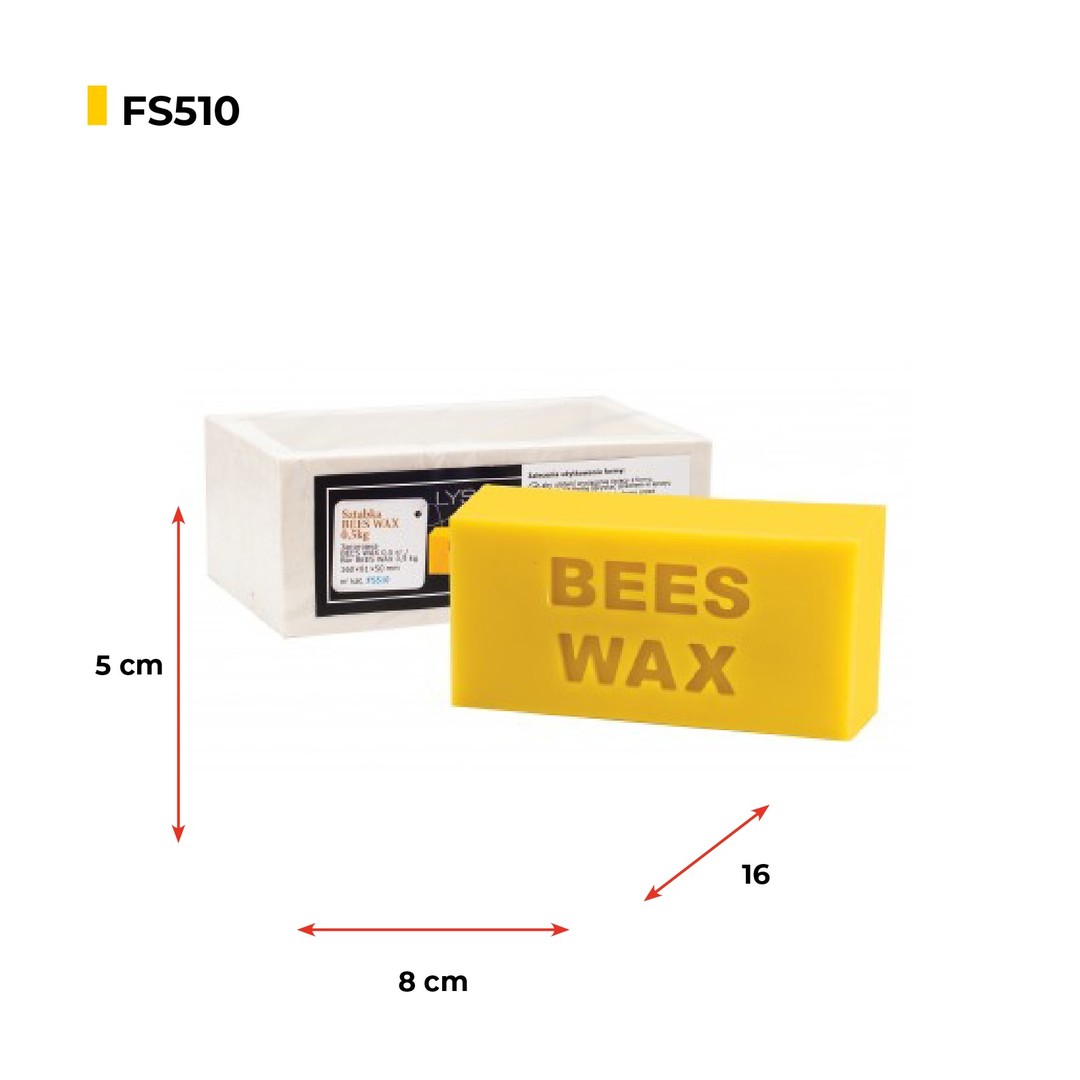 Lyson silikoonvorm - vahaplokk BEES WAX, 0,5 kg