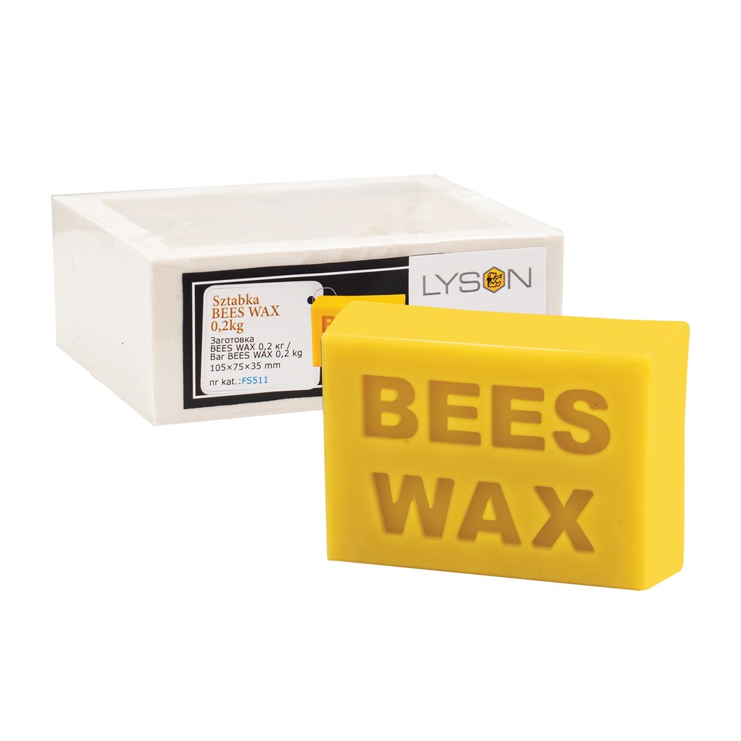 Lyson silikoonvorm - vahaplokk BEES WAX, 0,2 kg